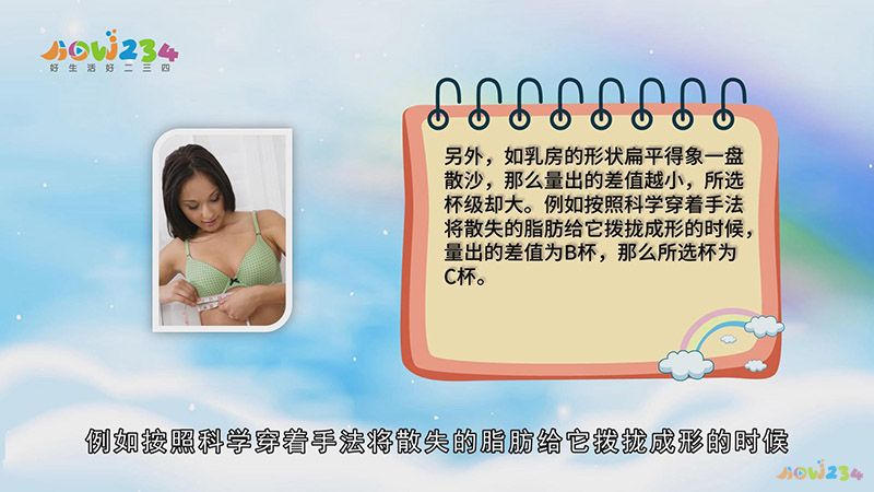 如何测量胸围适用罩杯